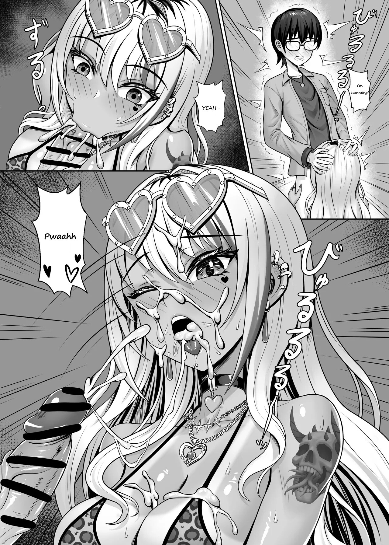 Hentai Manga Comic-Fucking With the Class's Dark-Skinned Gyaru-Read-25